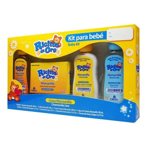 KIT RICITOS DE ORO MZLLA 4PZ