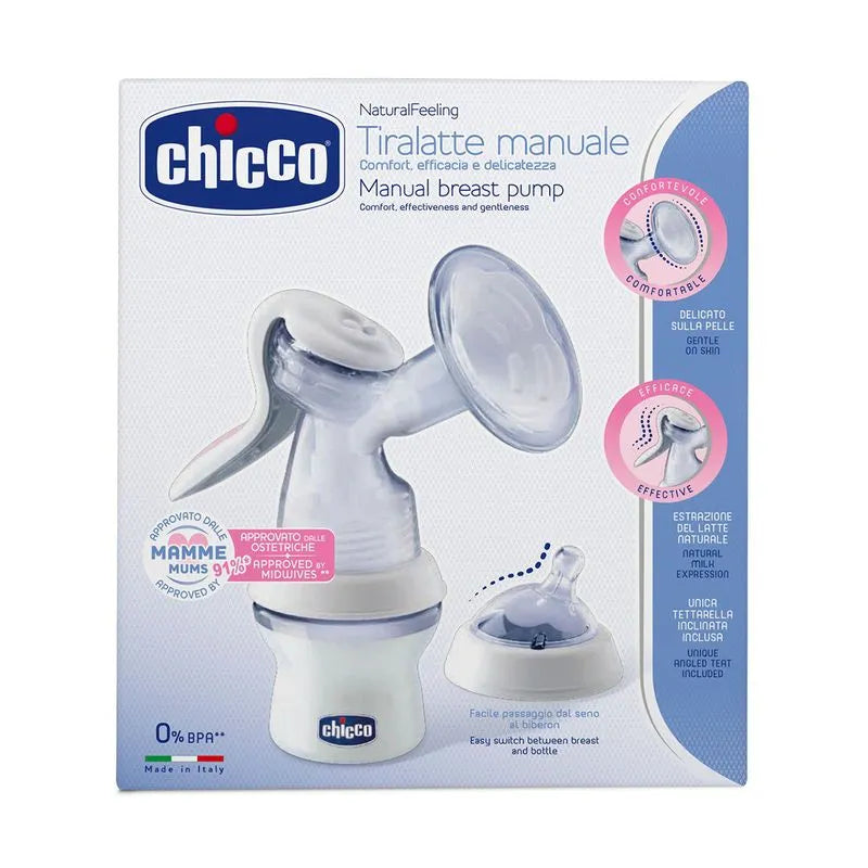 Extractor Manual De Leche Materna Marca Chicco