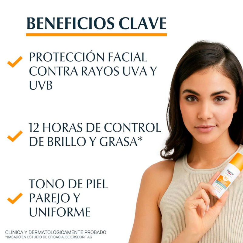 Eucerin Sun Oil Control Color Claro