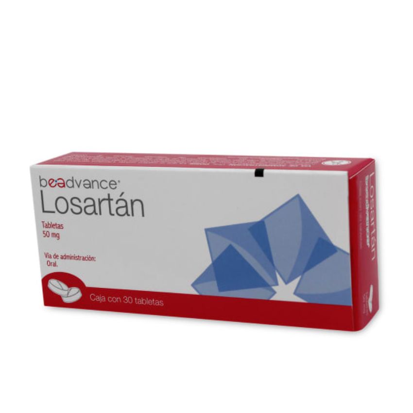 LOSARTAN 30 COMP 50 MG