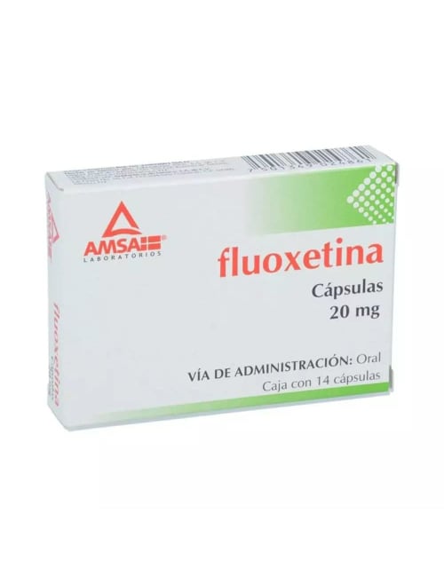 FLUOXETINA CAP. 20 MG. CAJA C/14