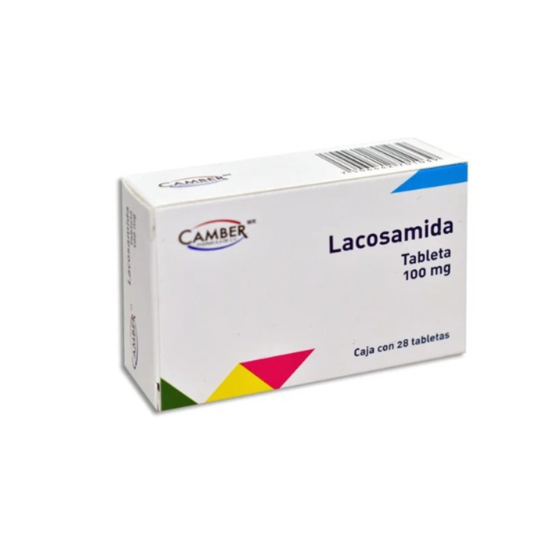 LACOSAMIDA 100MG 28 TAB
