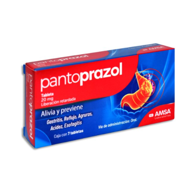 PANTOPRAZOL LT 20MG 7 TAB LGEN