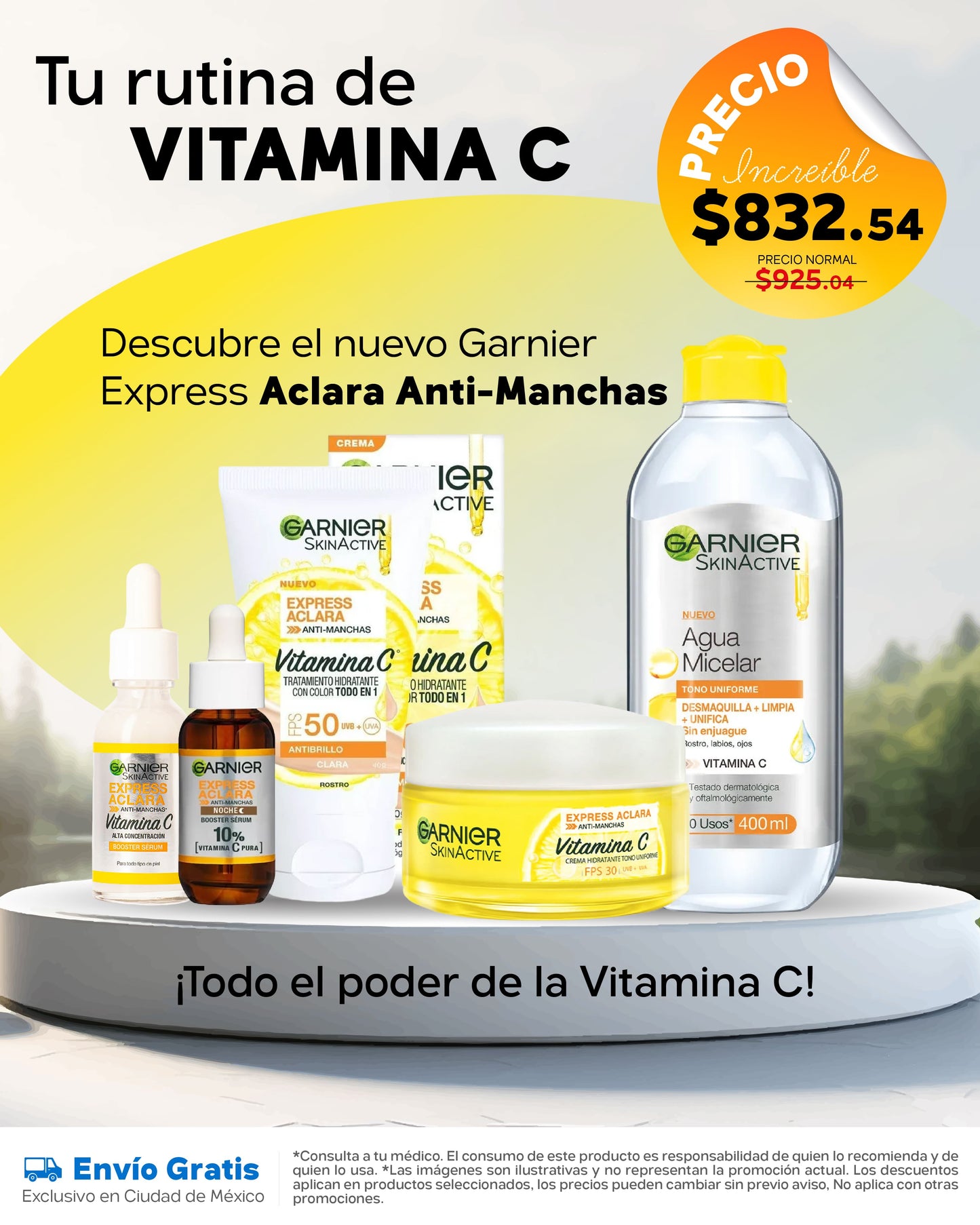 Kit Garnier antimanchas