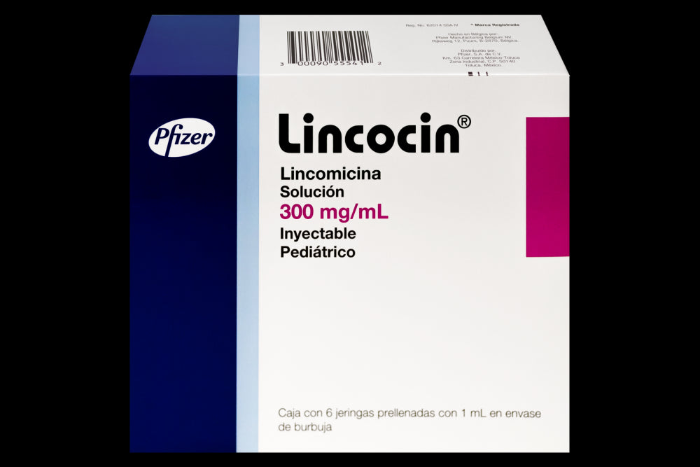 LINCOCIN PED 300MG JGA PRELL6X1ML
