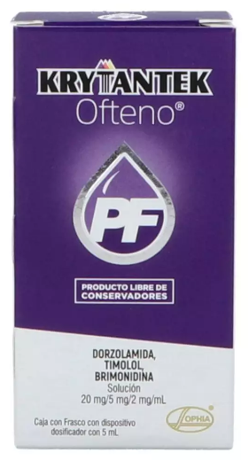 KRYTANTEK OFTE PF20/5/2MG GTS 5ML