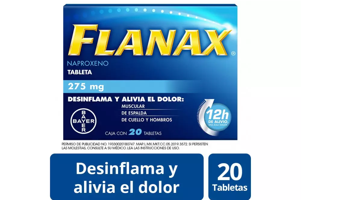 FLANAX 275 MG 20 TAB