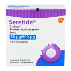 SERETIDE-DIS 50/500MCG 60 DOSIS