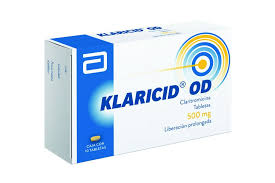 KLARICID-OD 500MG 10 TAB
