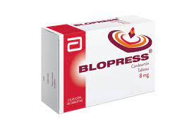 BLOPRESS 8 MG 28 TAB