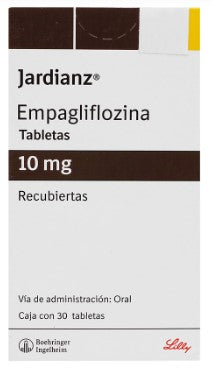 JARDIANZ 10 MG 30 TAB REC