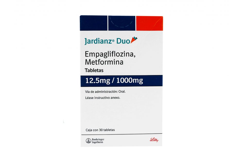 JARDIANZ DUO 12.5/1000MG 30 TAB