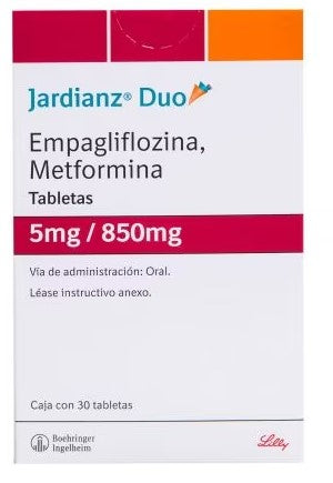 JARDIANZ DUO 5/850MG 30 TAB
