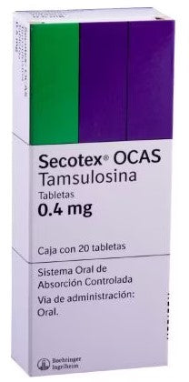 SECOTEX OCAS 0.4 MG 20 TAB