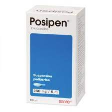 POSIPEN PED 250MG SUSP 90ML