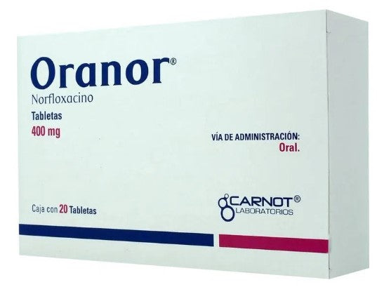 ORANOR 400 MG 20 TAB