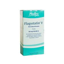 FLAGYSTATIN 500 MG 10 OV