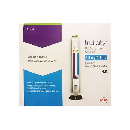 TRULICITY 1.5MG/.5ML SOL INY 4PLUM