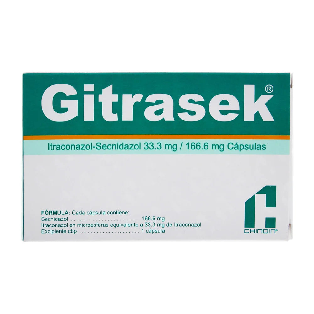 GITRASEK 33.3/166.6 MG CAPS 12