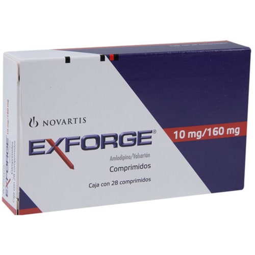EXFORGE 10/160 MG 28 CPR