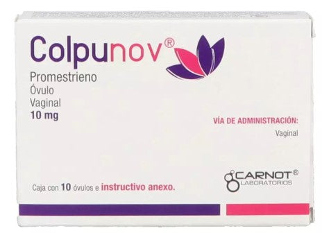 COLPUNOV 10MG OVULO VAG C/10