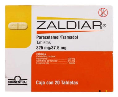 ZALDIAR 37.5/325 MG 20 TAB