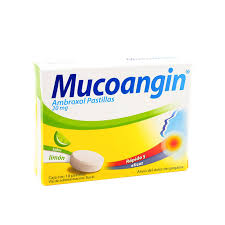MUCOANGIN LIMON 20MG 18 PAST