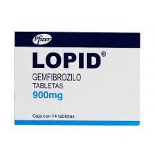 LOPID 900 MG 14 TAB
