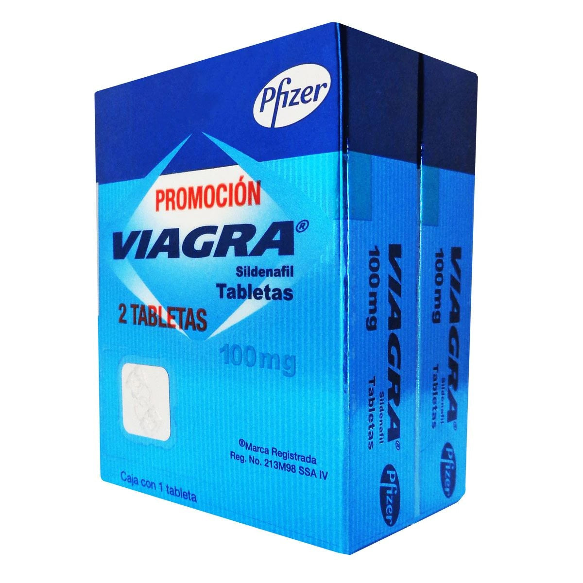 VIAGRA 100 MG 2 TAB REC