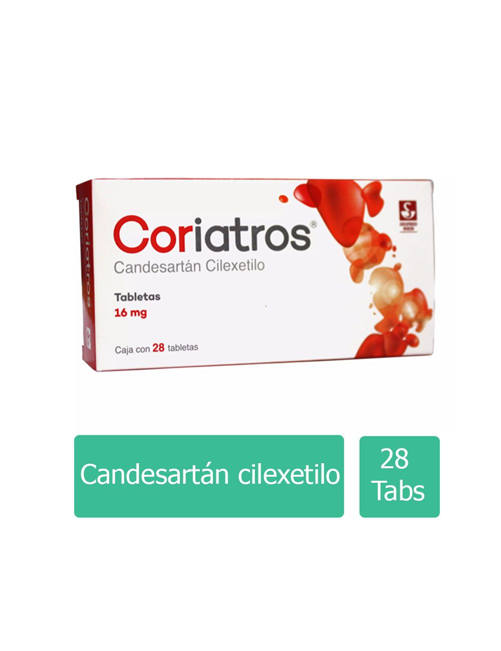 CORIATROS 16 MG 28 TAB