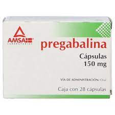 PREGABALINA 150MG CAP C28