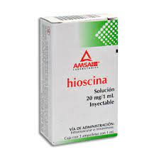 HIOSCIN S INY 20MG AMP3X1ML LGEN