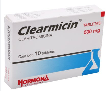 CLEARMICIN 500MG 10 TAB