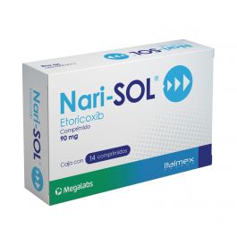 NARI-SOL 90 MG 14 CPR