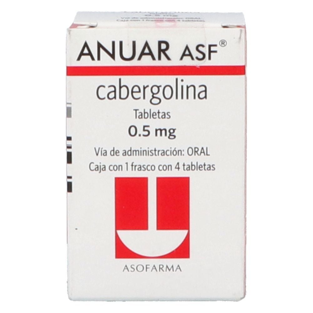ANUAR ASF 0.5 MG 4 CPR