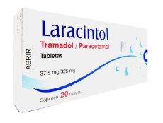 LARACINTOL 37.5/325MG 20TAB LGEN