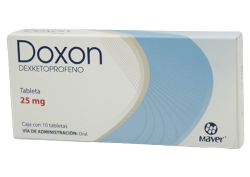 DOXON TAB. 25 MG. CAJA C/10