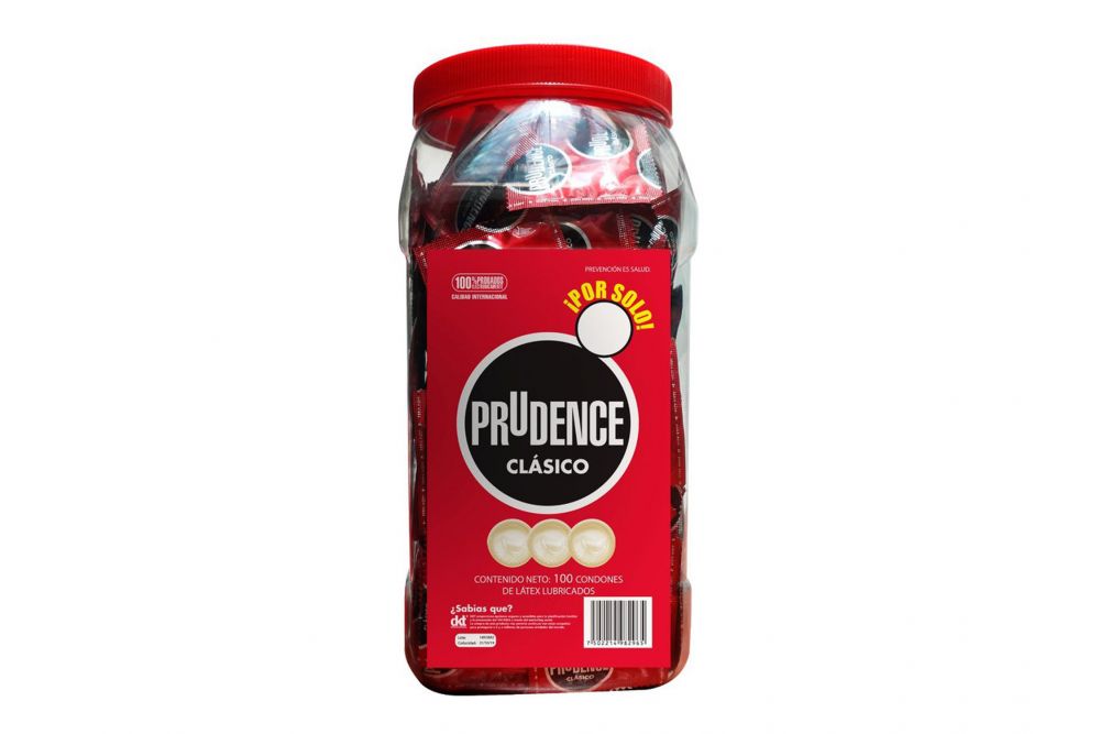 PRUDENCE VITROLERO CLASICO 1 BOTE 100PZA