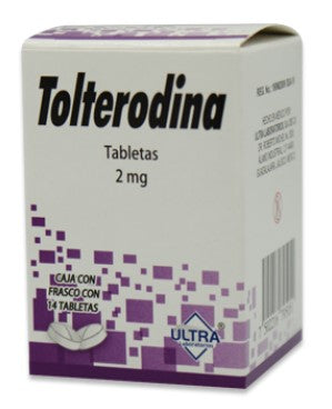 TOLTERODINA 2MG 14 TAB ULT LGEN