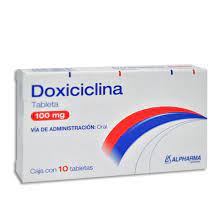 DOXICICLINA TAB. 100 MG. CAJA C/10