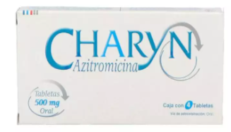 CHARYN TAB. 500 MG. CAJA C/4