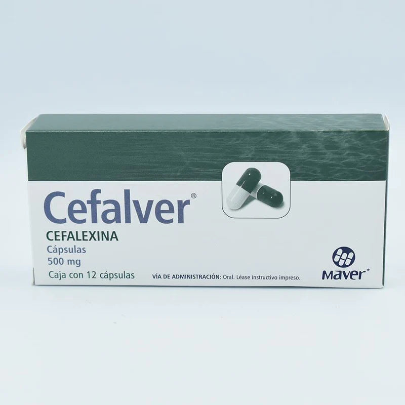 CEFALVER CAP. 500 MG. CAJA C/12