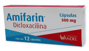 DICLOXACILINA 500MG 12 CAPS LGEN