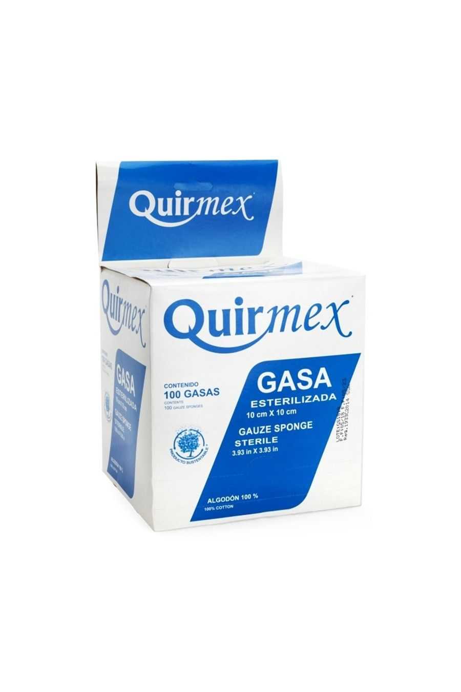 GASA ESTERILIZADA 100 SOBRES 10CMX10CM