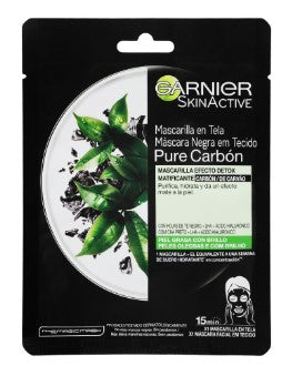 MASC TELA GARNIER PURE CARBON