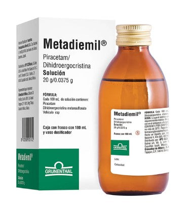 METADIEMIL 20G/0.0375G SOL 180ML