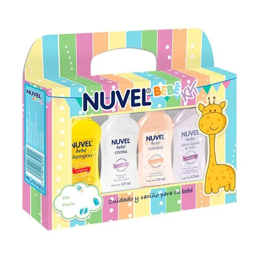 KIT NUVEL BB SH+CRA+COL+JBN 125ML