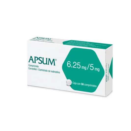 (G) APSUM 6.25/5MG - COM 56