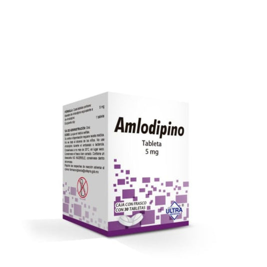 AMLODIPINO 5 MG FCO 30 TAB  LGEN