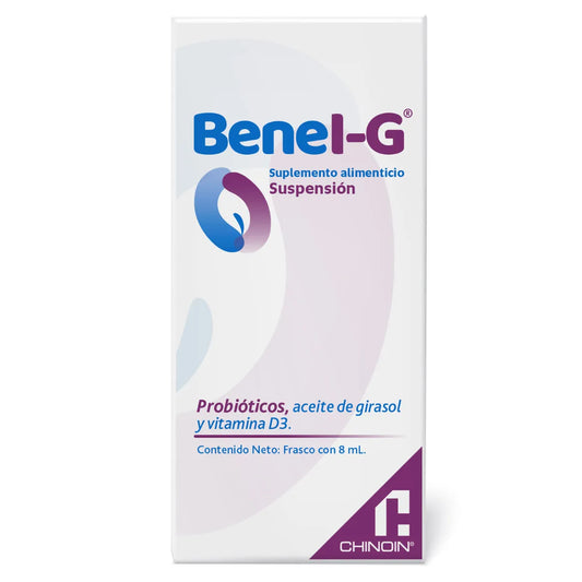 Benei-G Chinoin Suplemento Alimenticio Suspensión Probióticos Frasco Con 8 ml